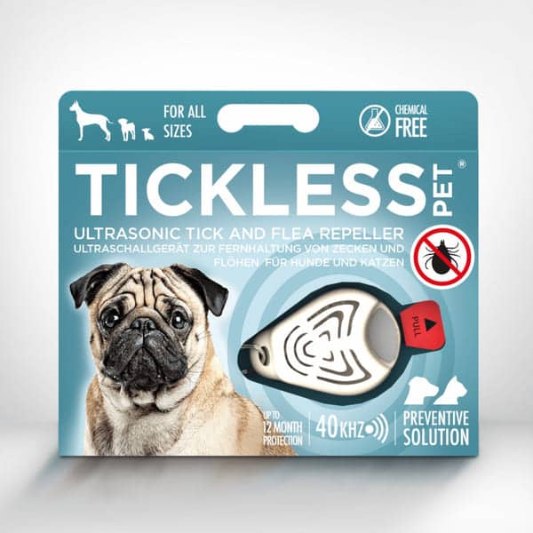 Ultraskaņas pretērču ierīce suņiem un kaķiem Tickless Pet bēša
